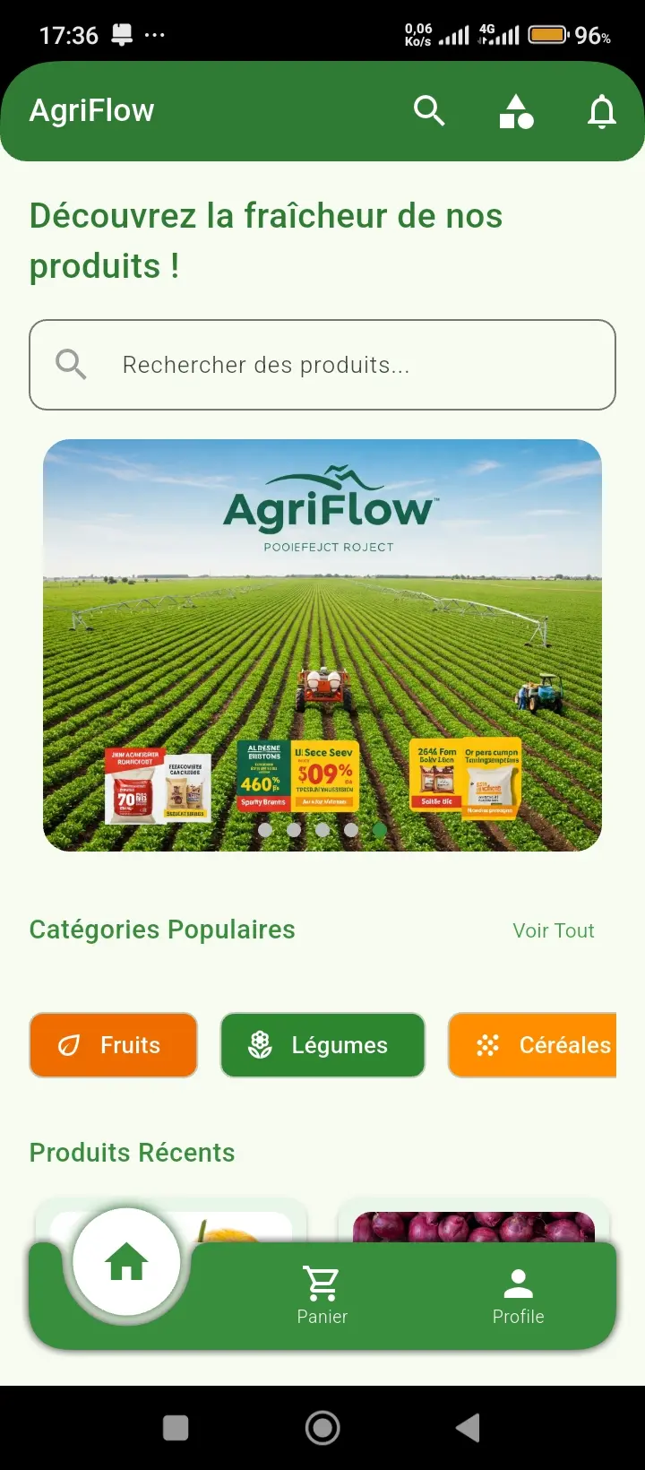 AGRIFLOW écran 3 — Météo